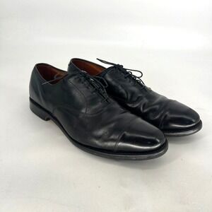 Allen Edmonds Park Avenue Oxford Shoes Mens 12D Black Classic Cap Toe